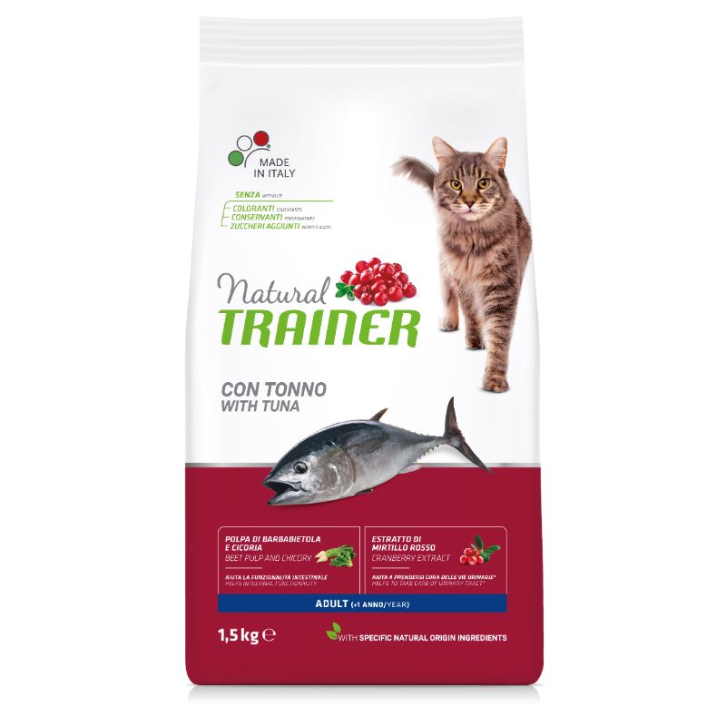NATURAL TRAINER Cat adult tuna su tunu 1.5kg